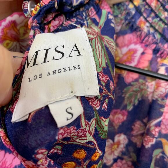 Misa Los Angeles Gianna Mini Dress Falaise Floral Womens Small - Picture 16 of 16